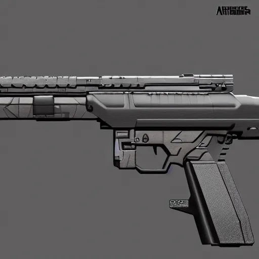 Prompt: new technology machine guns rifles attactments development inventions digital painting high detail sharp 4 k 8 k trending on artstation