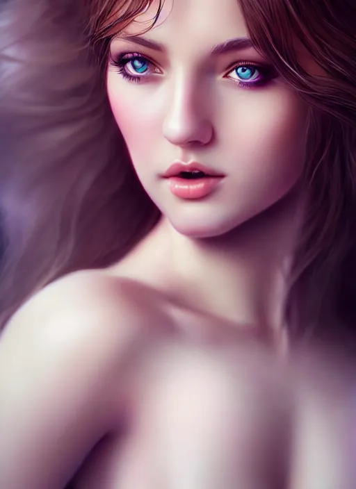 Image similar to a gorgeous scottish female photo, professionally retouched, soft lighting, realistic, smooth face, full body shot, torso, dress, perfect eyes, sharp focus on eyes, 8 k, high definition, insanely detailed, intricate, elegant, art by artgerm and jason chan