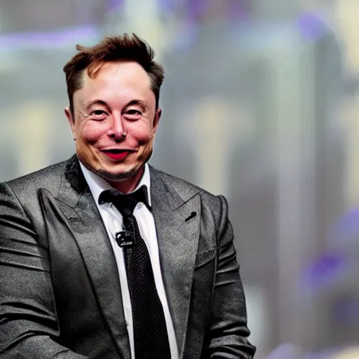 Image similar to elon musk as a bobble head nft