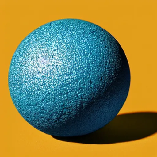 Image similar to a ball made up of only colors yet underneath by human eyes