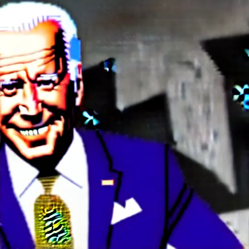 Prompt: Joe Biden in JoJo's Bizarre Adventure
