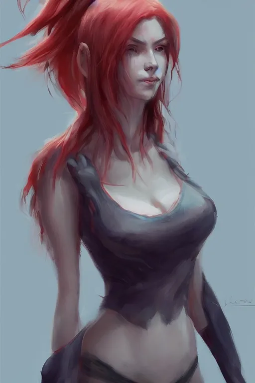 Image similar to Trending on ArtStation, NIXEU, Female, Girl, Woman