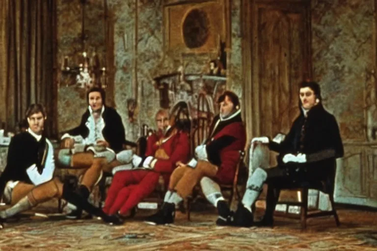 Image similar to monty python in the 1 8 th century