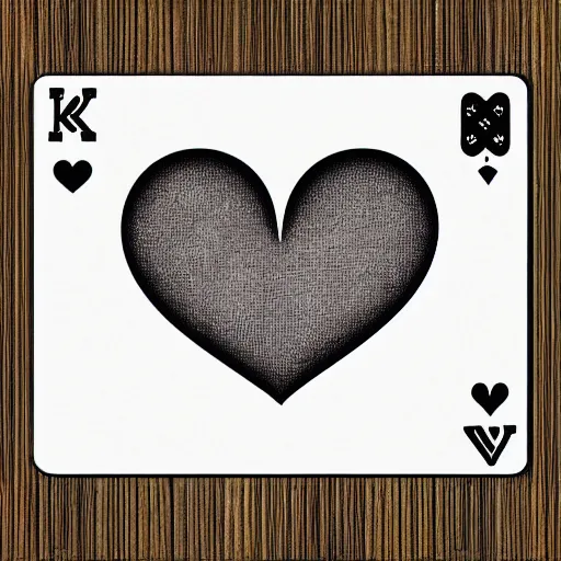 Image similar to jack of heart card futuristic ultrarealistic center of card blank background