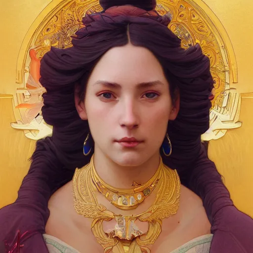 Prompt: portrait of a goddess, homer simpson, intricate, elegant, highly detailed, digital painting, artstation, concept art, smooth, sharp focus, illustration, art by artgerm and greg rutkowski and alphonse mucha and william - adolphe bouguereau