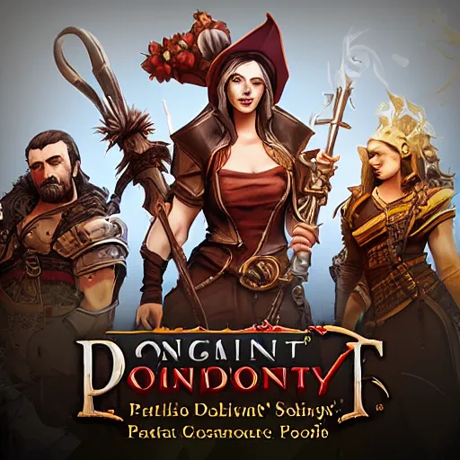 Image similar to a group icon for a discord group of people that play divinity original sin 2 definitive edition