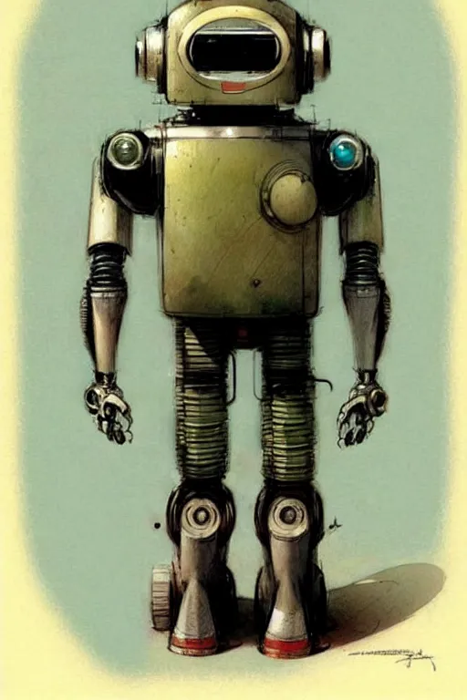 Prompt: ( ( ( ( ( 1 9 5 0 s retro future robot boy. muted colors. ) ) ) ) ) by jean - baptiste monge!!!!!!!!!!!!!!!!!!!!!!!!!!!!!!