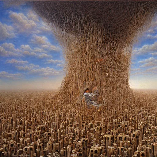 Image similar to Painting of Heaven, by Peter Gric