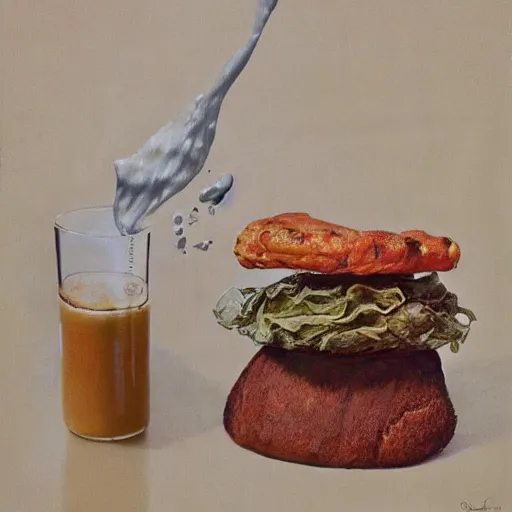 Image similar to high fiber food, hyperrealism