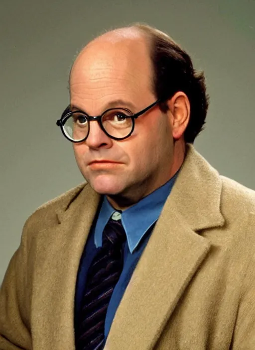 Image similar to George Costanza as the Doctor from Doctor Who