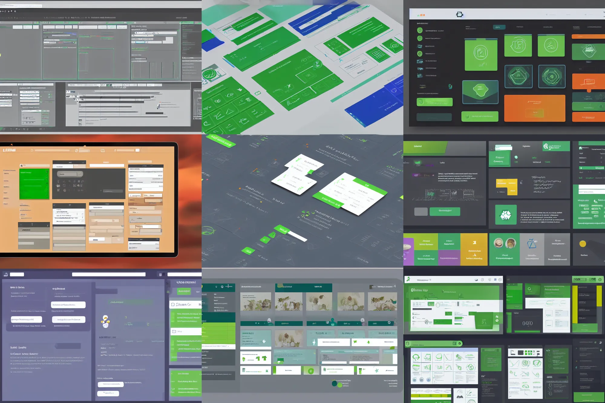 Prompt: ui design for environmental lims