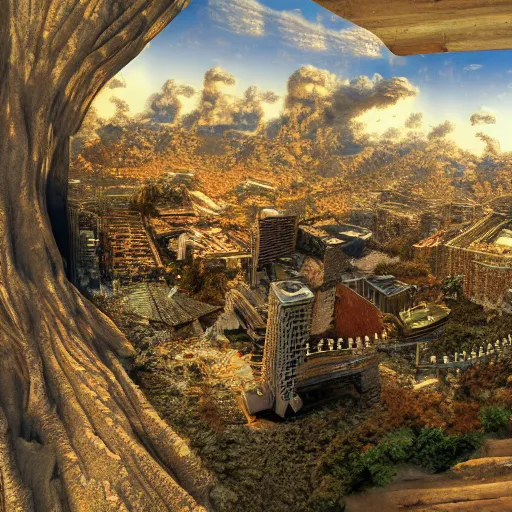 Image similar to a dream made by a complex neural AI model which gives it sentiennce, 8k, wide angle