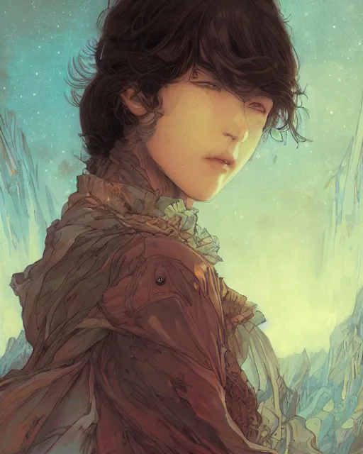 Prompt: a girl, full shot, visible face, ambient lighting, detailed, art by ayami kojima, makoto shinkai, kilian eng