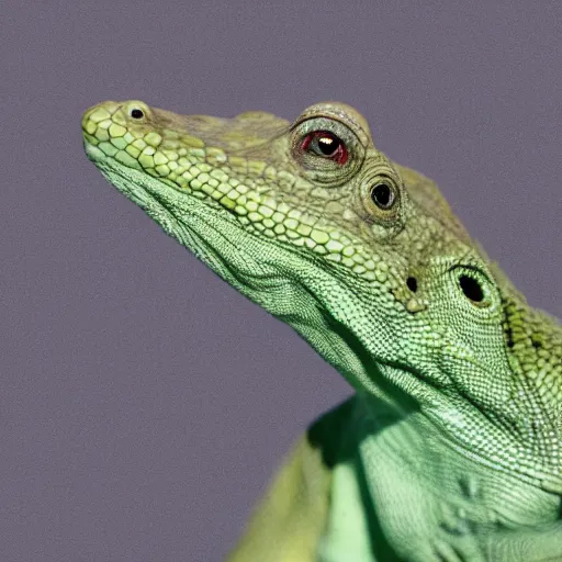 Image similar to portrait of jordan petersen as a lizard