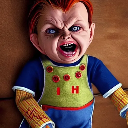 Image similar to “Trump as Chucky”