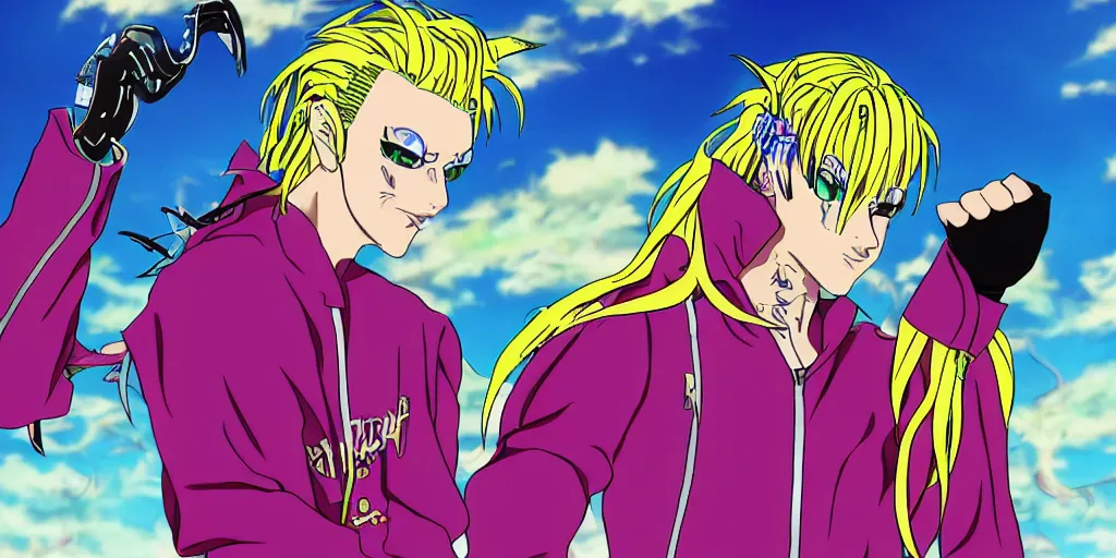 Image similar to riff raff, anime