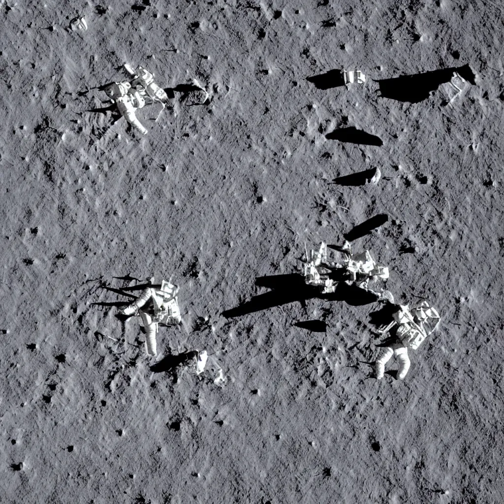 Image similar to astronaut riding a horse on the moon