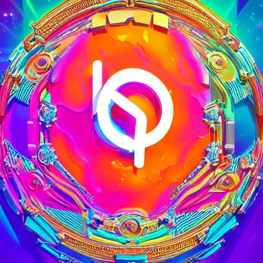 Image similar to a and w vaporwave logo, colorful, digital art, cosmic, 3 d high definition, trending on art station, photorealistic, high resolution, 8 k, octane, hyper detailed, insane details, intricate, elite, ornate, elegant trend, highly detailed and intricate, sharp focus, photography, unreal engine