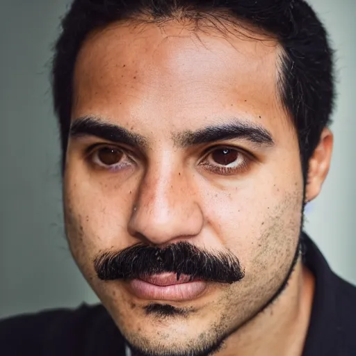 Image similar to Camilo Cesar Augusto Gomez Chaparro, perfect face proportions, facial hair, anthropologist, Colombian, McGill , 8k, cinematic, reality,