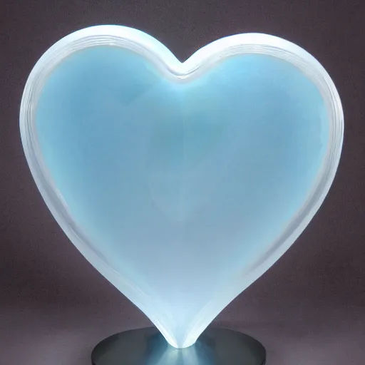 Love Heart Glass Shape - House of Marbles