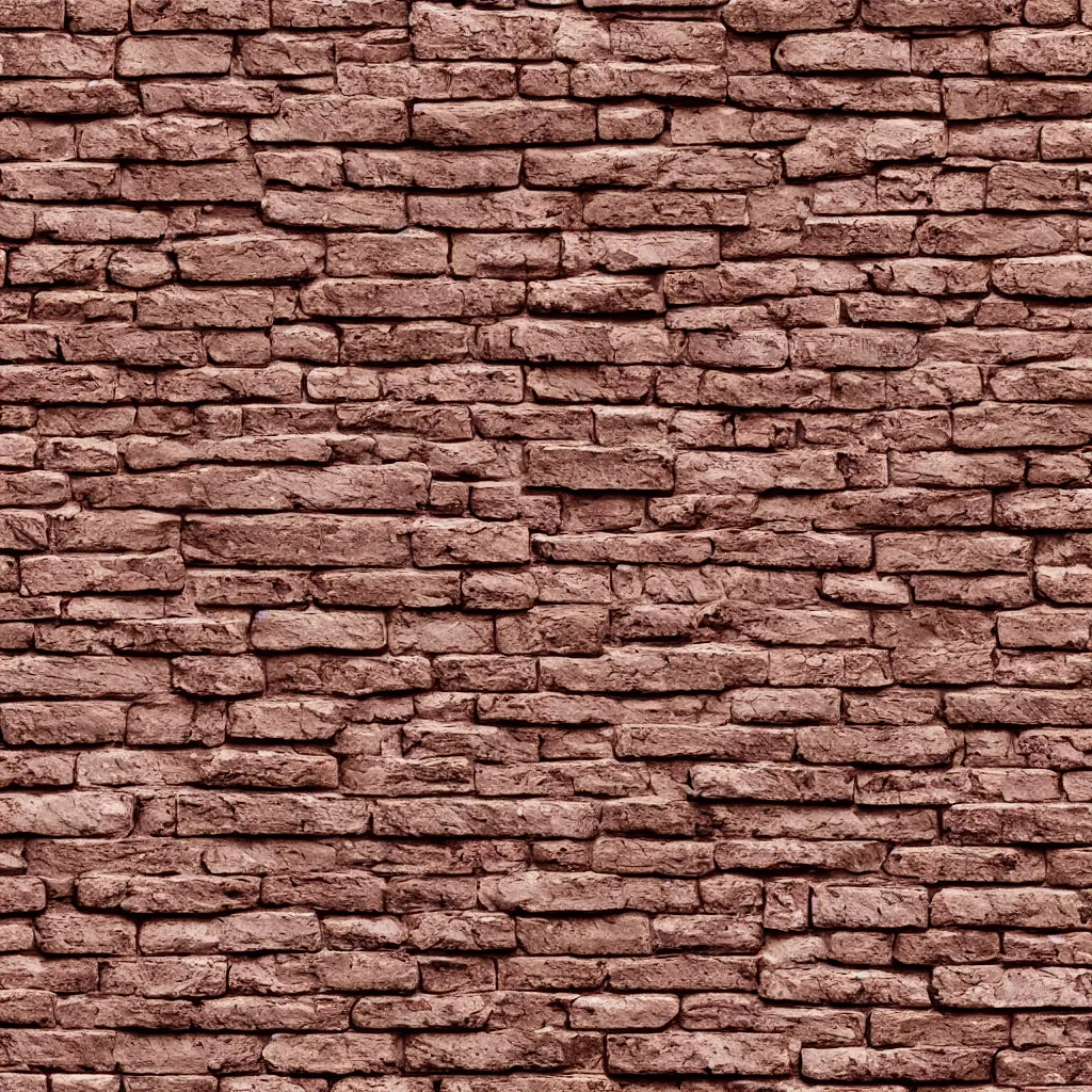 Prompt: photo of a brick wall texture, seamless micro detail