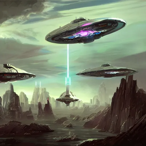 Prompt: sci-fi humans fighting against retro robots futuristic rainy big battle spaceships in the air firing laser weapons wide full hd digital painting, artstation, concept art, soft light, hdri, smooth, sharp focus, illustration, fantasy, intricate, elegant, highly detailed, D&D, matte painting, in the style of Greg Rutkowski and Alphonse Mucha and artemisia, 8k, highly detailed, jurgens, rutkowski, bouguereau, pastoral, rustic, georgic