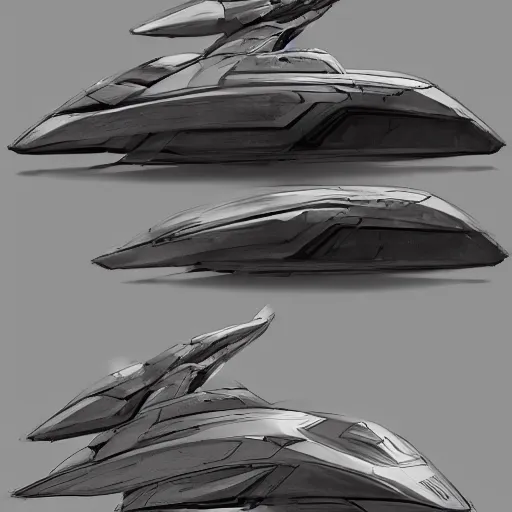 Image similar to concept art of a dune spaceship, george hull, artstation