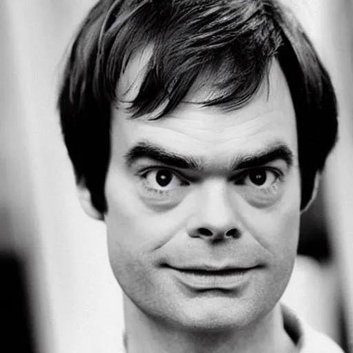 Prompt: bill hader as a baby : : headshot