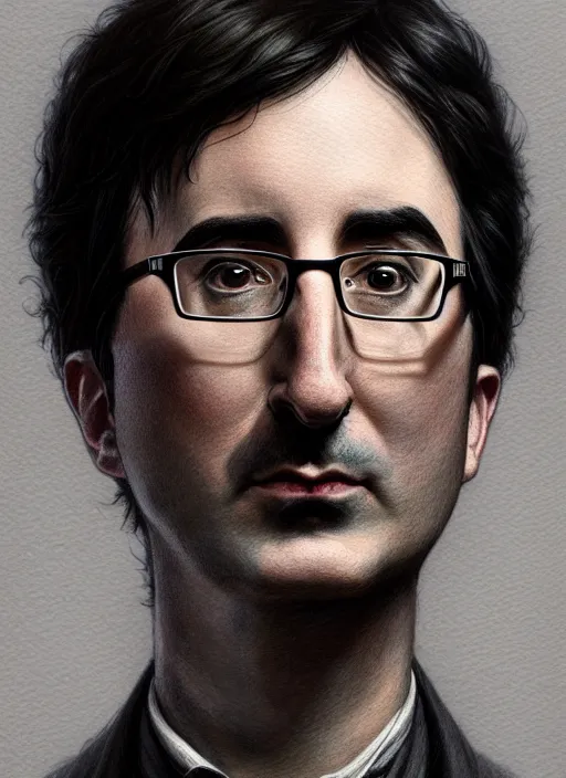 Prompt: a portrait of john oliver and a cabbage, stoic, fantasy, intricate, elegant, beautiful, highly detailed, charcoal, centered, dark, smokey, digital painting, artstation, concept art, smooth, sharp focus, illustration, art by artgerm and greg rutkowski and alphonse mucha