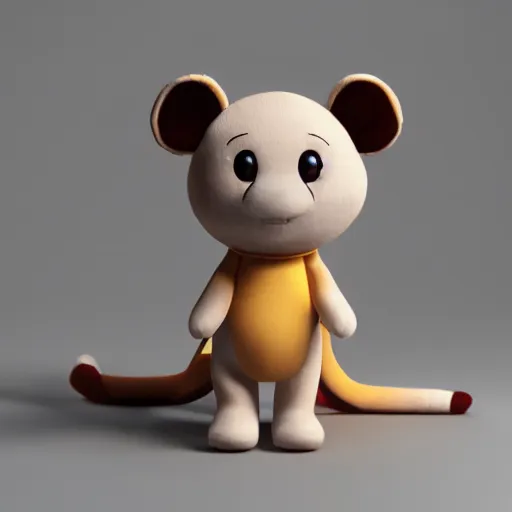 Image similar to cutie stuffed animal friends, unreal ungine 5, octane render, cinema 4 d