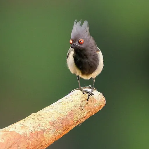 Prompt: a bird that has spider legs