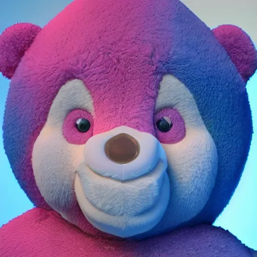 Image similar to hyperrealistic dslr film still of a heart care bear, stunning 8 k octane comprehensive 3 d render, inspired by istvan sandorfi & greg rutkowski & unreal engine, perfect symmetry, dim volumetric cinematic lighting, extremely hyper - detailed, extremely lifelike attributes & texture, intricate, masterpiece, artstation, stunning