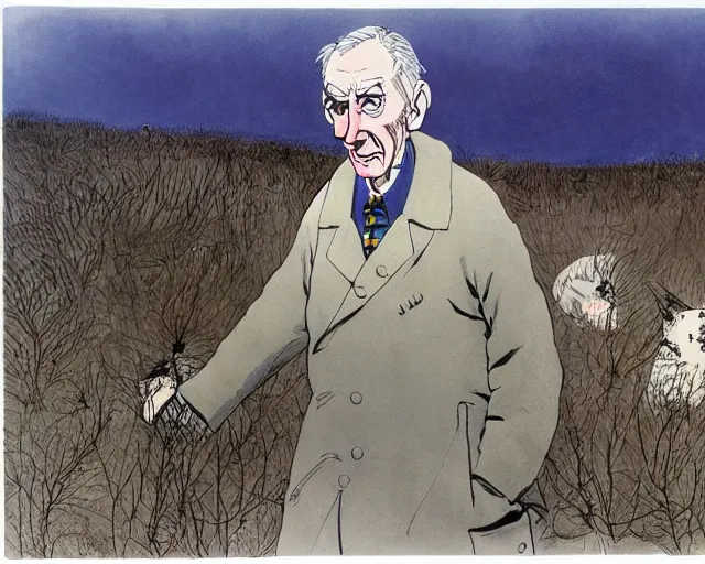 Prompt: raymond briggs