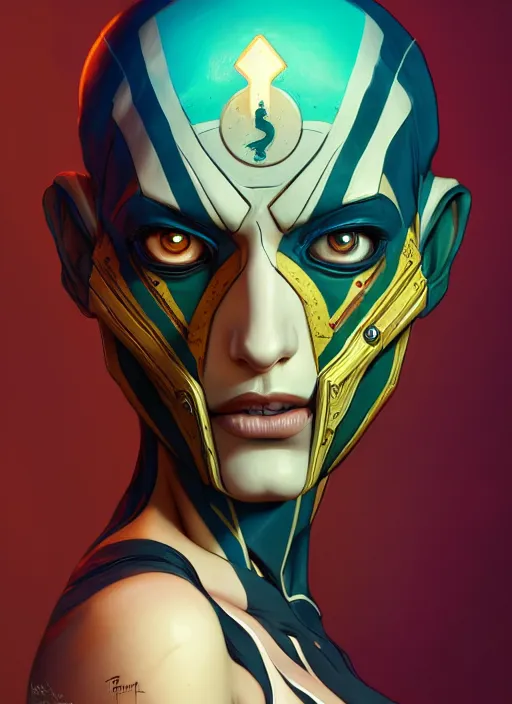 Image similar to symmetry!! portrait of borderlands 3 tink, intricate, elegant, highly detailed, digital painting, artstation, concept art, smooth, sharp focus, illustration, art by artgerm and greg rutkowski and alphonse mucha, 8 k