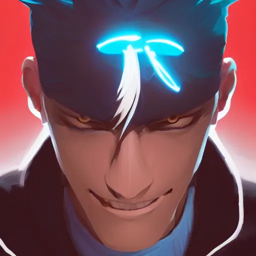 Prompt: face icon stylized minimalist trigun, loftis, cory behance hd by jesper ejsing, by rhads, makoto shinkai and lois van baarle, ilya kuvshinov, rossdraws global illumination