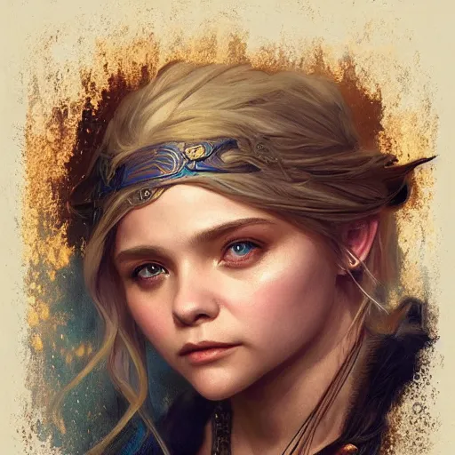 Prompt: Chloë Grace Moretz , D&D, fantasy, intricate, cinematic lighting, highly detailed, digital painting, artstation, concept art, smooth, sharp focus, illustration, art by Artgerm and Greg Rutkowski and Alphonse Mucha