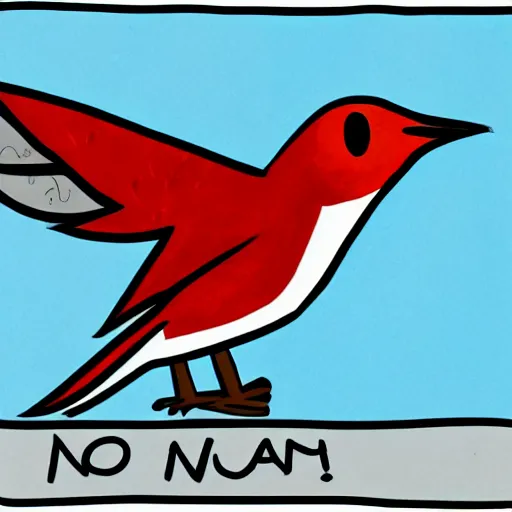 Image similar to a drawing of a bird with a text that says noah the text says noah