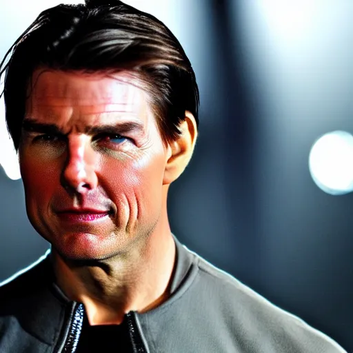 Prompt: tom cruise as the scarlet witch