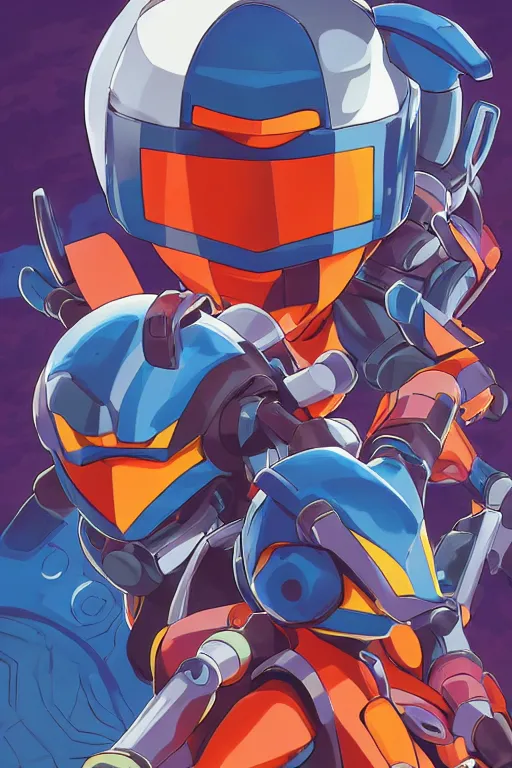 Image similar to robot ninja mask helmet megaman x zero rockman 2 0 2 2 switch game boss legacy collection fanart artsation, art gta 5 comics, behance hd by jesper ejsing, by rhads, makoto shinkai and lois van baarle, ilya kuvshinov, rossdraws global illumination ray tracing