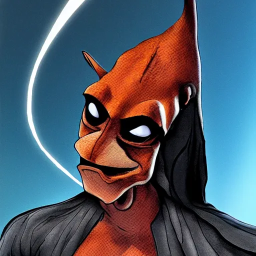 Prompt: jar jar binks as batman