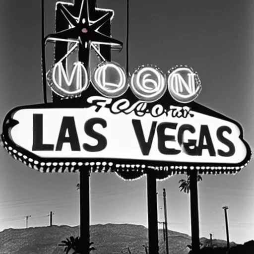 Image similar to a neon sign at a las vegas last stop motel in 1 9 6 6