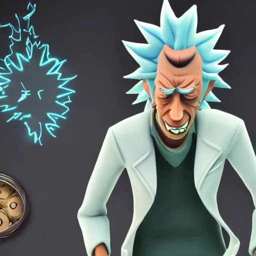 Image similar to Rick Sanchez in real life, 8k wallpaper, photorealistic, highly detailed