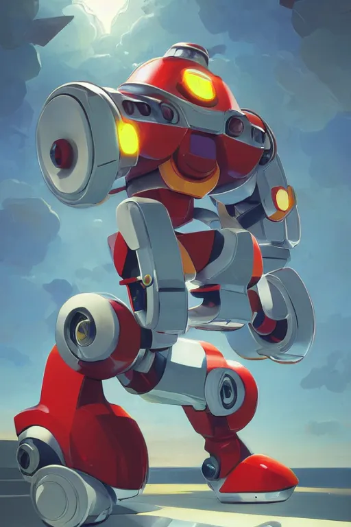 Image similar to metabots medabots medarotto medarot robot minimalist comics helmet mask neon cybereye, behance hd by jesper ejsing, by rhads, makoto shinkai and lois van baarle, ilya kuvshinov, rossdraws global illumination ray tracing hdr radiating a glowing aura