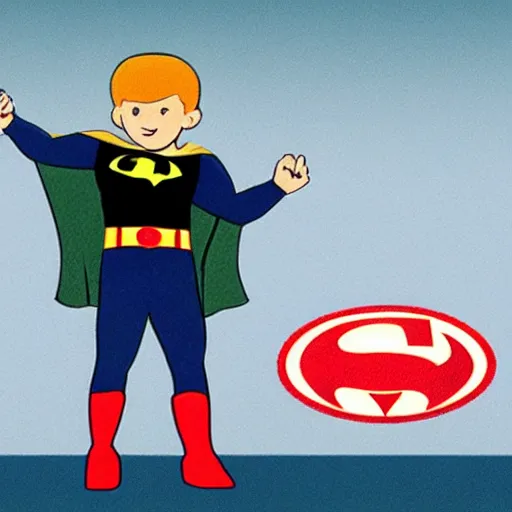 Prompt: the world's greatest superhero: the millennial kid