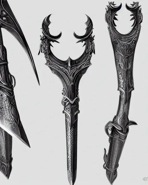 Image similar to realistic concept art of future swords, detailed, 1 4 5 0, delicate, hyper realism, ultra realistic, 8 k