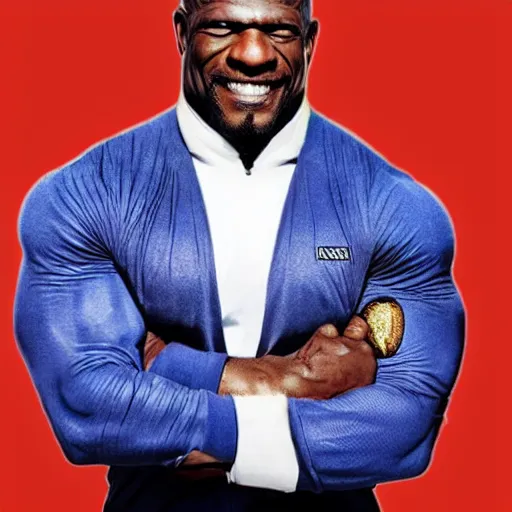 Image similar to asian terry crews