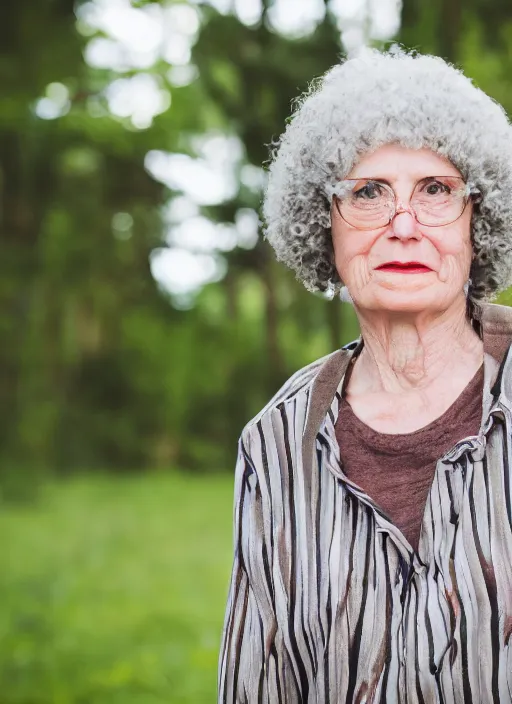 Prompt: portrait photo still of real life cartmans mom, 8 k, 8 5 mm, f. 1 4