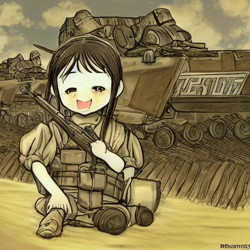 Prompt: manga style, black line art, portrait of girl, under artillery fire, trench sandbags in background, soldier clothing, military gear, short hair, hair down, symmetrical facial features, realistic face, 4 k, detailed drawing, mangadex, by kentaro miura