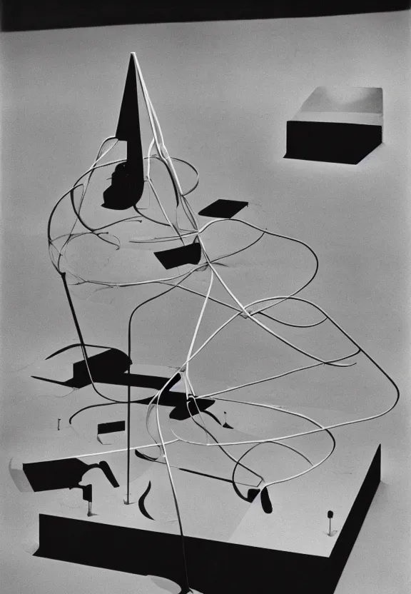 Image similar to a chess - piece building machine, minimal white machinery with cables, a surrealist sculpture by marcel duchamp, archival pigment print, 1 9 1 4, conceptual art, artwork, academic art, surrealist, fluxus