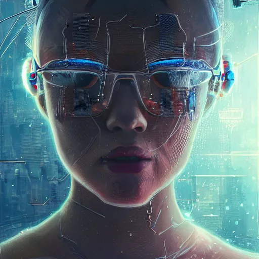 Image similar to hyperrealistic portrait of a woman squid monster astronaut, full body portrait, well lit, intricate abstract. cyberpunk, intricate artwork, by Tooth Wu, wlop, beeple, in the style of Jin Kagetsu, James Jean and wlop, highly detailed, sharp focus, intricate concept art, digital painting, ambient lighting, 4k, artstation